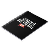 カナダはカナダ人で誇りを持ったは売れない ノートブック (左側)