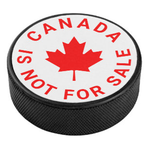 カナダはレッドメープルリーフタイポグラフィ アイスホッケーパック