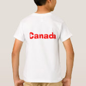 カナダは世界的に優れている Tシャツ (裏面)
