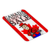 カナダは売り物ではない！ マグネット (右側)