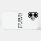 カナダは売り物ではない – 政治的メッセージ Case-Mate iPhoneケース (裏面 (横))