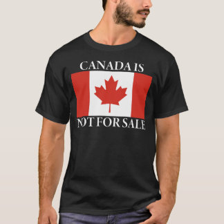 カナダは売り物ではない Tシャツ