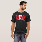 カナダは既に素晴らしい カナダの日 プライド Tシャツ (正面フル)