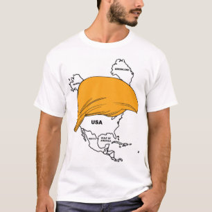 カナダは現在アメリカのトランプ毛 Tシャツ