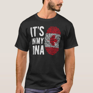 カナダは私のDnaでカナダ国旗カナダのプライド男性Wome Tシャツ