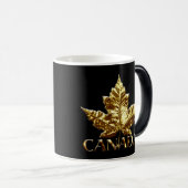 カナダは記念品のコーヒーカップのカナダのタンブラーを襲います モーフィングマグカップ (正面右)