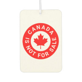 カナダは販売されていないタイポグラフィ赤楓の葉 カーエアーフレッシュナー