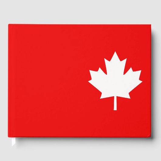 カナダは1867年創立150年 ゲストブック (正面)