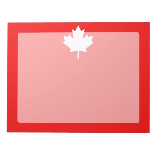 カナダは1867年創立150年 ノートパッド (正面)