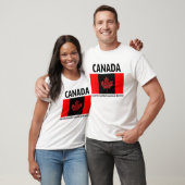 カナダは~の国フレンドリーの一つである Tシャツ (ユニセックス)