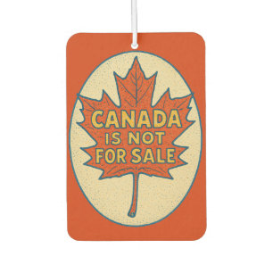 カナダはCanadian Red Maple Leafを販売していない カーエアーフレッシュナー