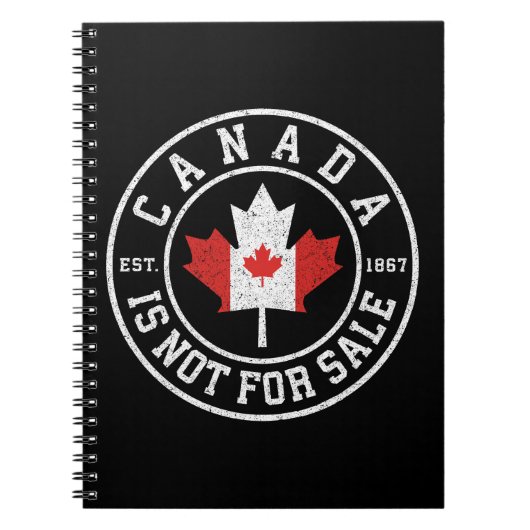 カナダはEST.1867カナダ人で販売されて誇りを持ったいない ノートブック (正面)
