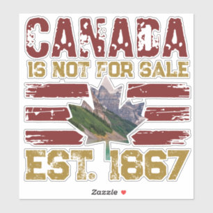 カナダはEst 1867ヴィンテージを販売していないグランジ シール
