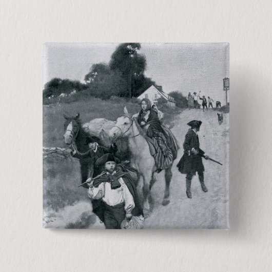 カナダへの方法の保守党の避難者 缶バッジ (正面)