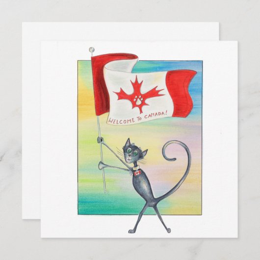 カナダへようこそ (正面/裏面)