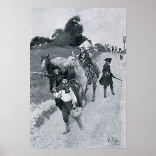 カナダへ向かう途中のトリー難民 ポスター (正面)