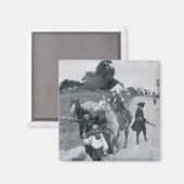 カナダへ向かう途中のトリー難民 マグネット (正面/裏面)