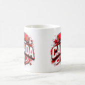 カナダを応援するサッカーファンマグ | カナディアン コーヒーマグカップ (中央)