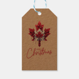 カナダインスパイア国旗 ギフトタグ