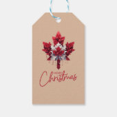 カナダインスパイア国旗 ギフトタグ (裏面)