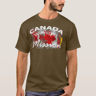 カナダウィニペグモルモンLDS宣教師 Tシャツ