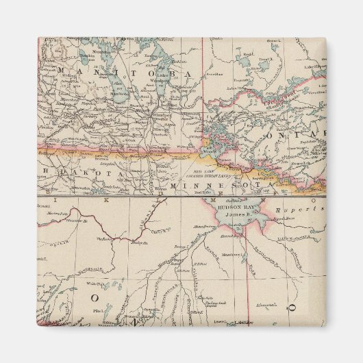 カナダウェスタン マグネット (正面)