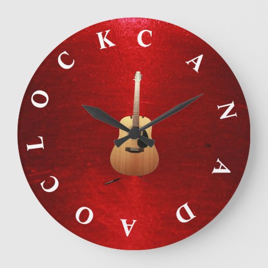 カナダオクロック ラージ壁時計 (正面)