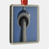 カナダオンタリオトロントCNタワーの上部 メタルオーナメント (右)