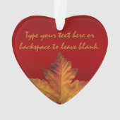 カナダオーナメントパーソナライズされた土産カナダの贈り物 オーナメント (裏面)