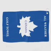 カナダオールウェザーゴルフタオル ゴルフタオル (横)