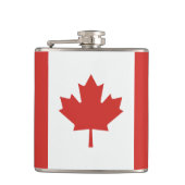 カナダカエデの葉の旗 フラスク (正面)