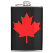 カナダカエデの葉 フラスク (正面)