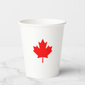 カナダカエデの葉 紙コップ (正面)