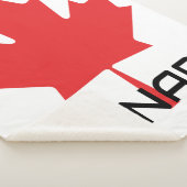 カナダカエデの赤い葉 シェルパブランケット (3/4)