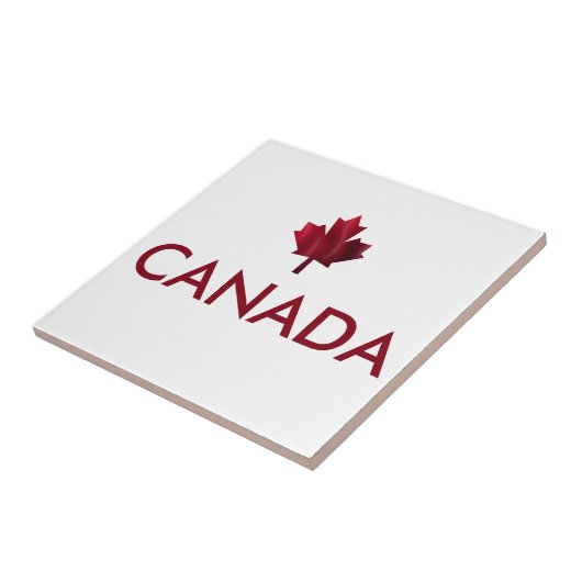 カナダカエデ材 タイル (側面)