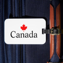 カナダカスタム文字と赤楓の葉