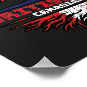 カナダカナダイギリス統一されたキングダムブリティッシュツリー ポスター (角)