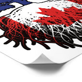 カナダカナダオーストラリアツリールーツ ポスター (角)