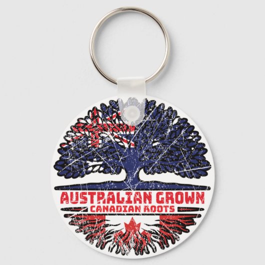 カナダカナダオーストラリアAustralian Tree Roots キーホルダー (正面)