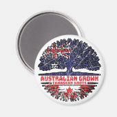 カナダカナダオーストラリアAustralian Tree Roots マグネット (正面/裏面)