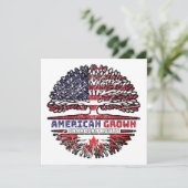 カナダカナダ米国アメリカ合衆国統一された州ツリー カード (スタンド正面)