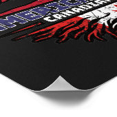 カナダカナダ米国アメリカ合衆国統一された州ツリー ポスター (角)