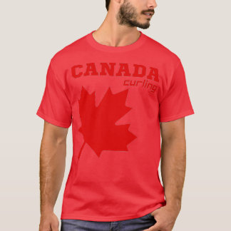 カナダカーリング Tシャツ