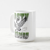 カナダカ扱いにくナダグース コーヒーマグカップ (正面左)