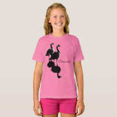 カナダガチョウお土産キッズTシャツ&ギフト Tシャツ (正面フル)