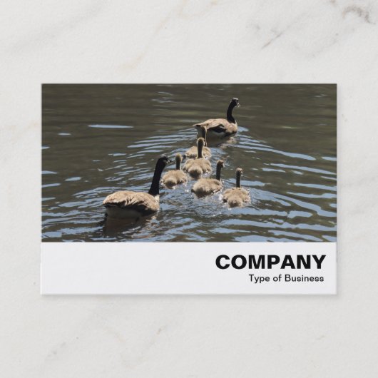 カナダガチョウとゲスリング 名刺 (正面)