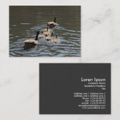 カナダガチョウとゲスリング 名刺 (正面/裏面)