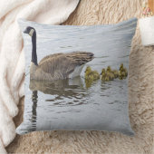 カナダガチョウとゴスリング クッション (ブランケット)