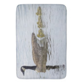 カナダガチョウとゴスリング バスマット (正面縦)