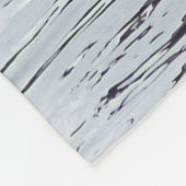 カナダガチョウとゴスリング フリースブランケット (角)